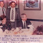 Dr. Tareen with US National Security Advisor Robert McFarlane Dallas Taxes USA
