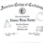 Fellow American College of Cardiology Dr Naeem Tareen